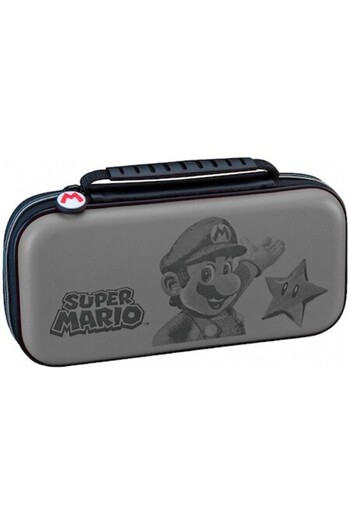 Nacon NNS46G Carrying and Protection Case Mario for NSW, Black Gray