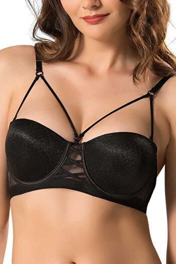 Le Jardin Strapless Push up Supported Bra Set Cassie Lj5030