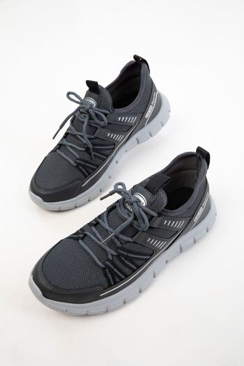 Zerenyus Aero Knitwear Detailed Lace-Up Men's Sports Shoes
