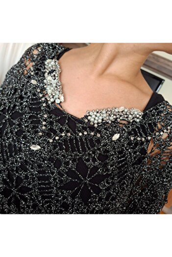 azra takı tasarım Handmade, Knitted and Embroidered Women's Clothing Top Accessories, Beach, Night Wear Accessories, Etc. Silvery