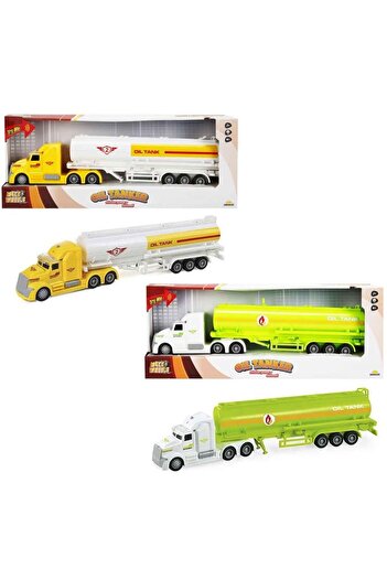 Gülce Design Girl's Toy Tir Gasoline Tanker 36cm Sound/Light Fr.2A. Boy's Toy Educational Toys