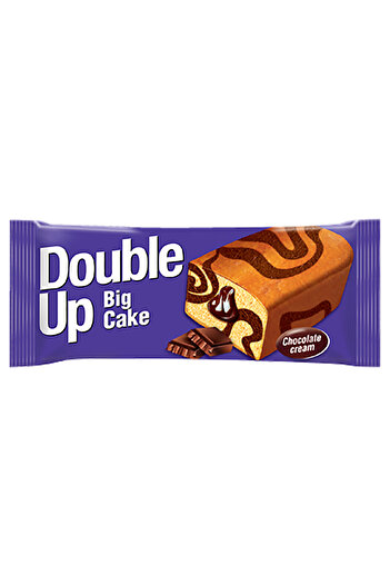 Double Up Chocolate Cream Cake, box 24 pcs x 55 g, DOUBLE UP Big Cake
