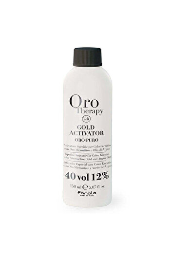 Be Hair Oxidant - Gold Activator Oro Puro 40 Vol / 12% 150ml - Oro Therapy