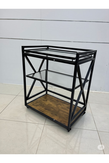 private house 3-Tier Tea and Coffee Trolley
