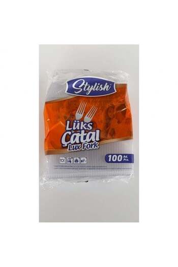 Stylish Plastic Fork Luxury 100 Pieces