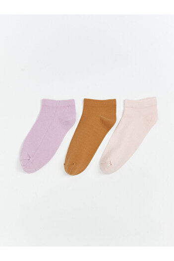 LC Waikiki Quality Parts from Celebi Store |   Women's Plain Booties Socks 3-Piece