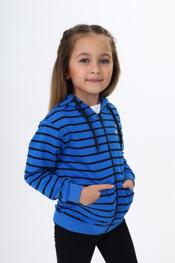 Toontoy Girl's Printed Cardigan