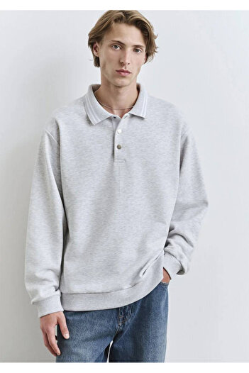 Mavi Buttoned Men's Sweatshirt M0S10390-82498