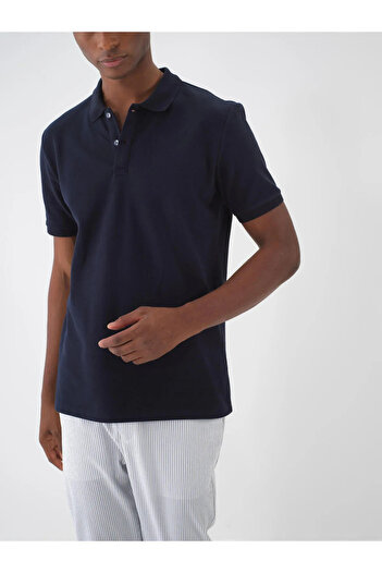 Xint Men's Regular Fit Polo Neck Basic T-Shirt 25W502070