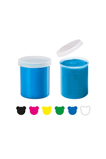 soonaksesuar Carioca Washable Finger Paint 6 Colors