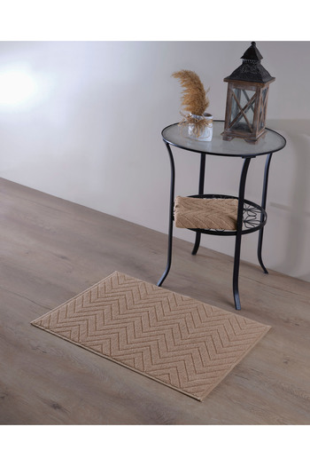 MirCotton Cotton Jacquard Foot Towel 2 Ad. 50X70 Zigzag