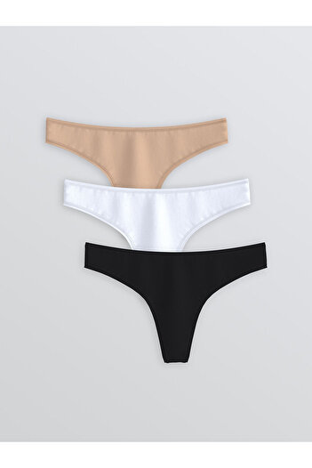 LC Waikiki Σώβρακο Flat Thong 3 Συσκευασία