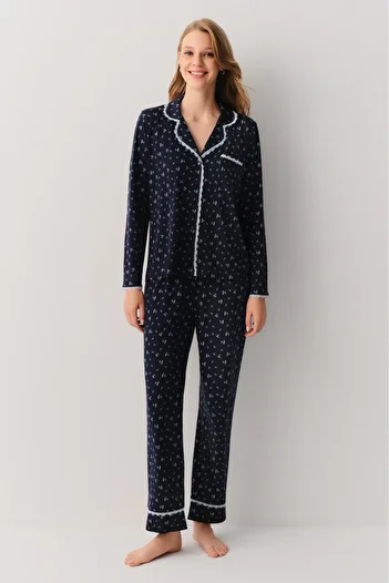 SUWEN Woody Masculine Pajama Set