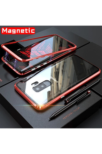 toyigoo Galaxy S9 Magnetic 360 Protection Back Glass Metal Frame Case-(5775) - Tygo5406-5399