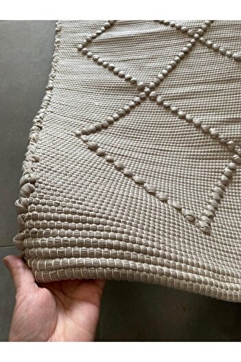 Otto Leonique carpet, textile, taupe, 180 x 280 cm