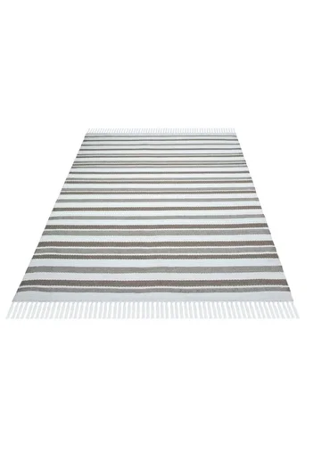 Otto Timbers carpet, textile, black/white, 300 x 400 cm