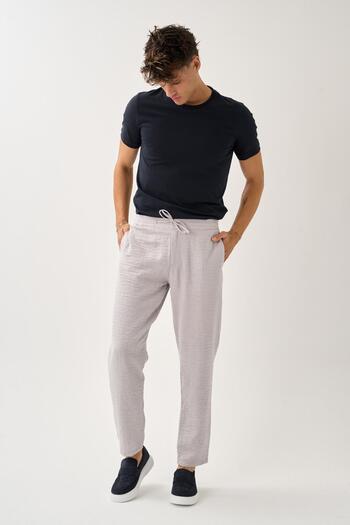 ALEXANDERGARDI Smart Casual Textured Trousers