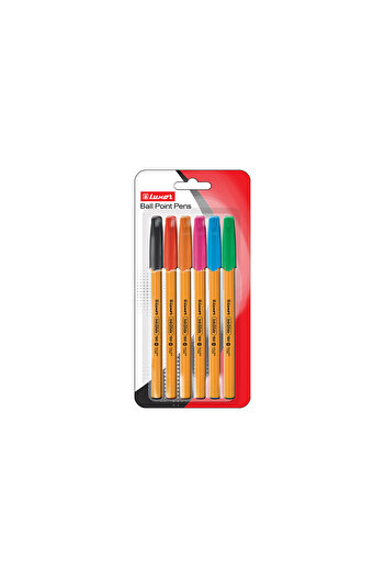 Luxor INKGLIDE100 ballpoint pen, 6 pcs/blister, set of 5 blisters