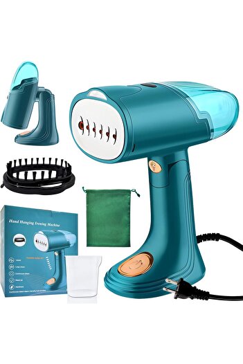 COOYA 1500W Portable Handheld Clothes Steamer, 10s Fast Heat-Up, 130ml, Wrinkle Remover for Home,Office