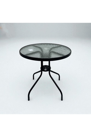 DEC5 Glass and metal dressing table, distinctive design