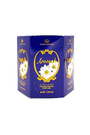 Al Rehab perfumes 6-Piece Aroosa Concentrated Perfume Oil Without Alcohol 6ml