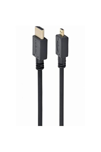 Gembird Cablu video adaptor HDMI (T) la Micro-HDMI (T), 3 m, conectori auriti, Negru