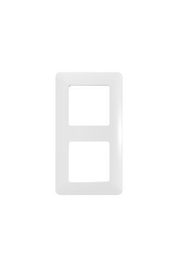 MOES Socket frame with 2 slots compatible with modular wall socket