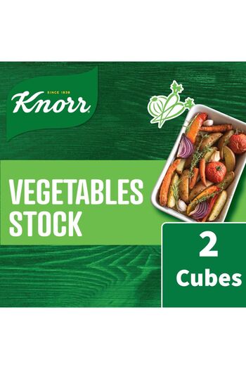 Knorr Vegetable Stock Cubes 18 gRich Flavour Enhancer for Soups Stews Sauces and Everyday Cooking