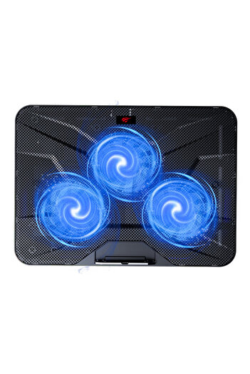 Havit Adjustable Laptop Cooler 9 - 18.3" F2067, black