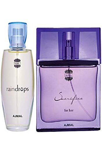 Ajmal Floral Chypre Eau de Parfum 50ml for Women + Sacrifice For Her Floral Musk Eau de Parfum 50ml