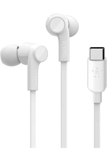 Belkin USB-C In-Ear Headphones - White