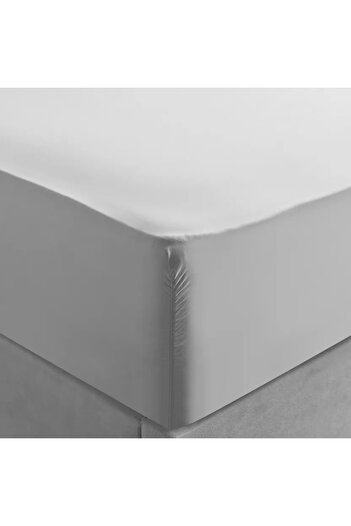 Home Centre Eternity Cotton Percale 325 Thread Count King Fitted Sheet - 180x205 cm starstarstarstarstar