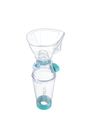 Vitammy Tube 3 inhalation chamber, with mask 5 years - adult, capacity 198 ml