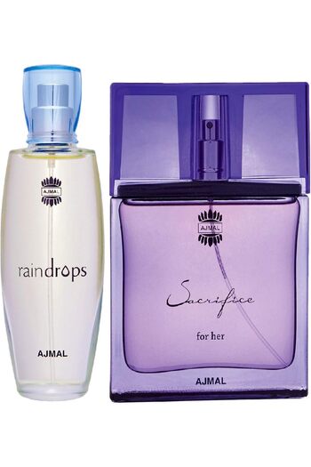 Ajmal Floral Chypre Eau de Parfum 50ml for Women + Sacrifice For Her Floral Musk Eau de Parfum 50ml