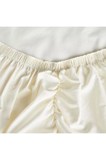 Home Centre Eternity Cotton Percale 325 Thread Count King Fitted Sheet - 180x205 cm starstarstarstarstar