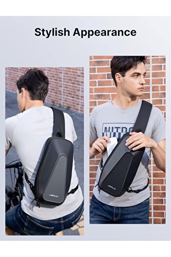 jsaux Carrying Case for Steam Deck Console & Accessories, Hard Shell Protective Crossbody Double-lay