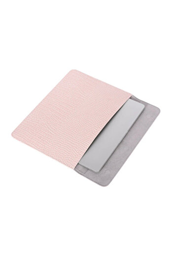 canvasartisan Laptop sleeve 13"-14" leather CanvasArtisan, pink, EL32-P01