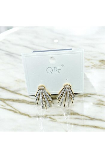 Candy Nuveria Virelle – Contrast Stone Fan Earrings