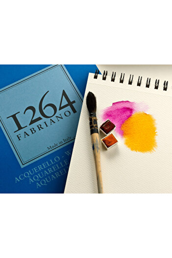 Fabriano Drawing pad 1264 Watercolor, A4, 300gr, 30 sheets, with spiral