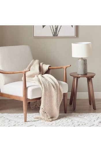 Home Center Olivia Cotton Throw - 150x200 cm
