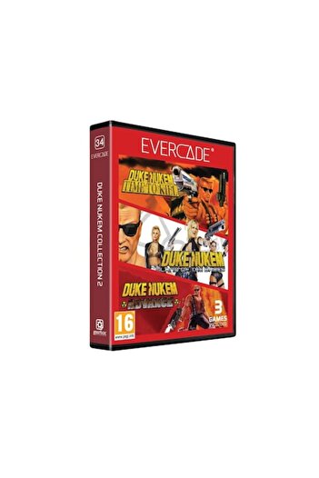 EVERCADE Multi Game Cartridge, #34, Duke Nukem Collection 2, 3in1, Retro