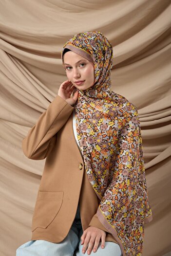 Silk Home Patterned Soft Shawl 70021-20