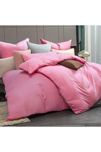 OEM Bed linen 135x200 pink 2 pieces