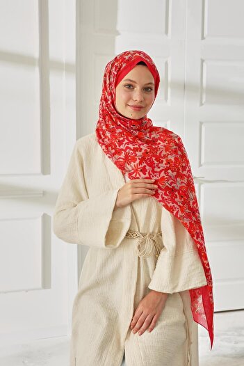 Silk Home Patterned Soft Shawl 70019-06