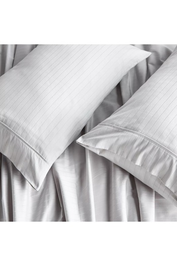 Home Centre Hampton Cotton Sateen 220 Thread Count Super King Flat Sheet - 260x270 cm