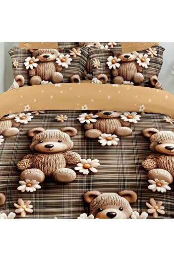 CHIRASO CHIRASO Bedding, Finet 5D Identical to the picture, ELASTIC Sheet 180x200+25cm, Duvet Cover, 2 Pillowcases