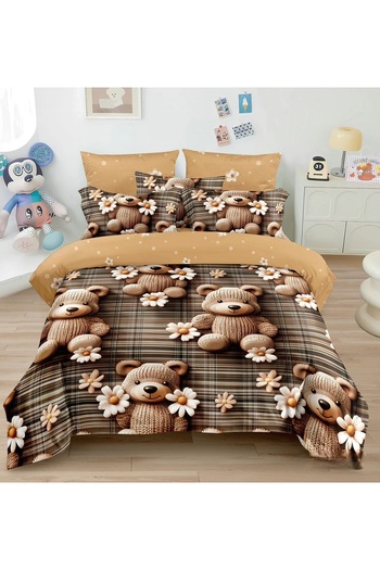 CHIRASO CHIRASO Bedding, Finet 5D Identical to the picture, ELASTIC Sheet 180x200+25cm, Duvet Cover, 2 Pillowcases