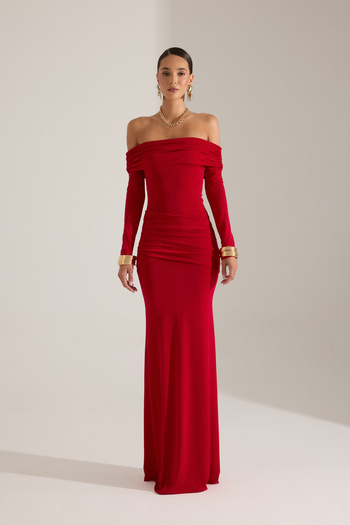 BETTY & SAM Lara Red Dress