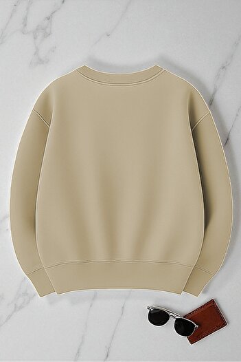 uyguntarz Unisex Thousand Printed Oversize Sweatshirt