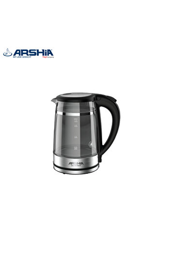 Arshia Arshia Electric Kettle - 1.7L Capacity - Transparent Glass with Elegant Design